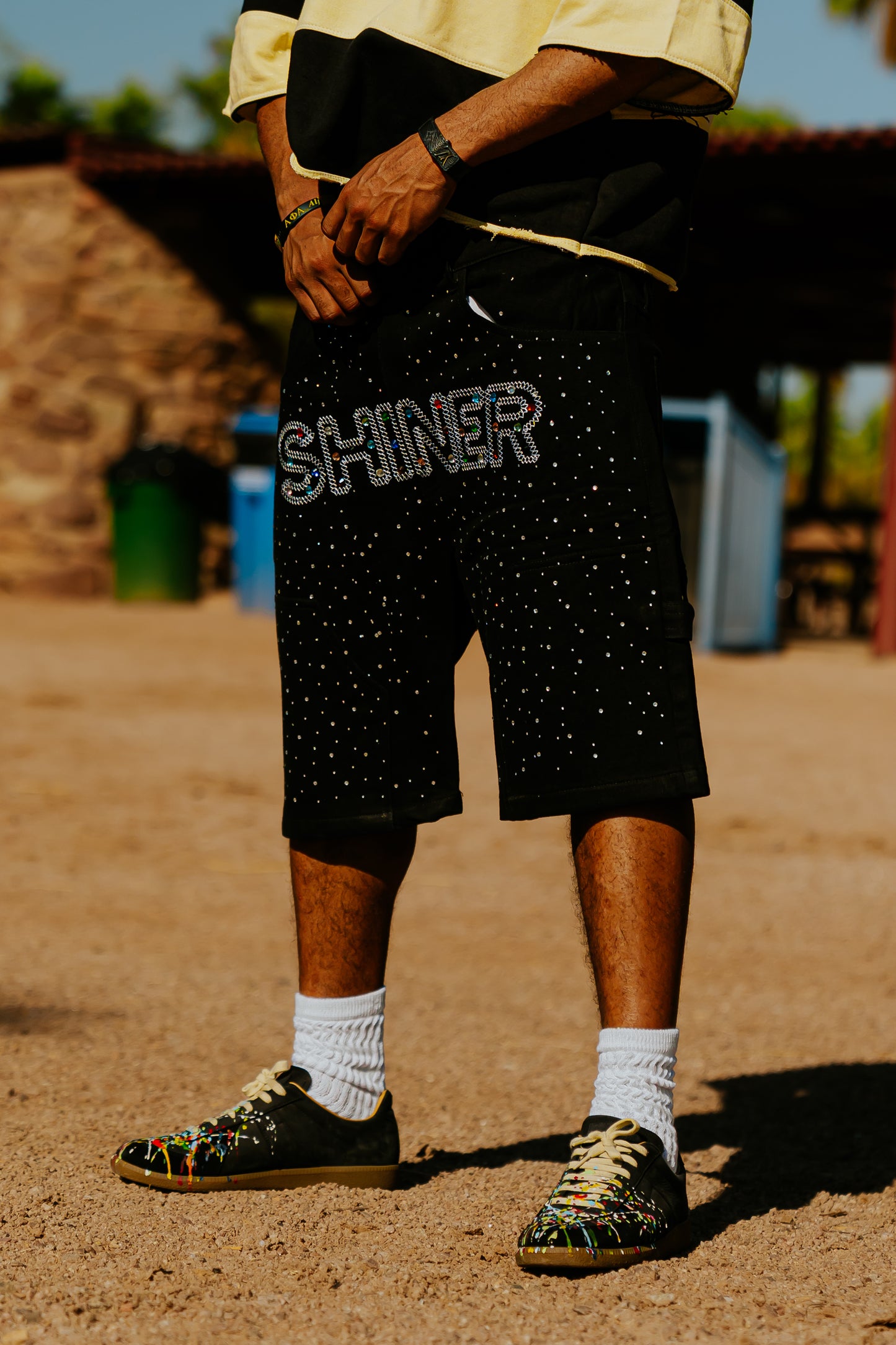 Shiner Denim $horts ‘Black’