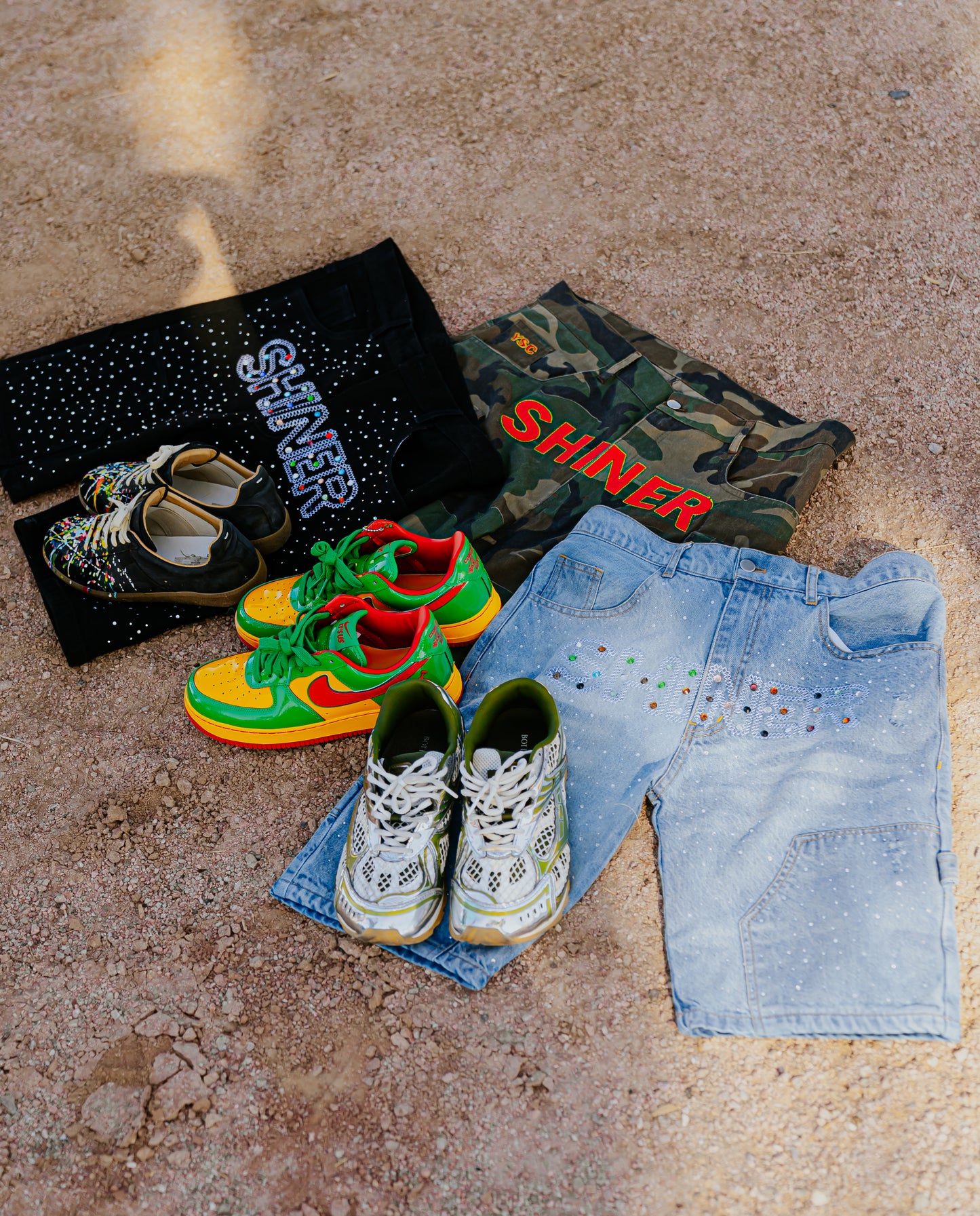 Shiner Denim $horts ‘Black’